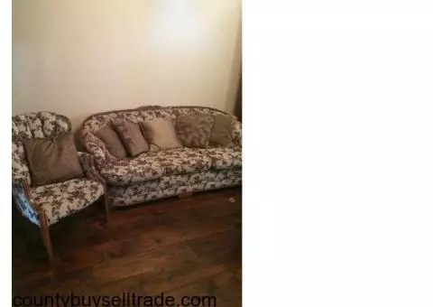 Antique Sofa & chair